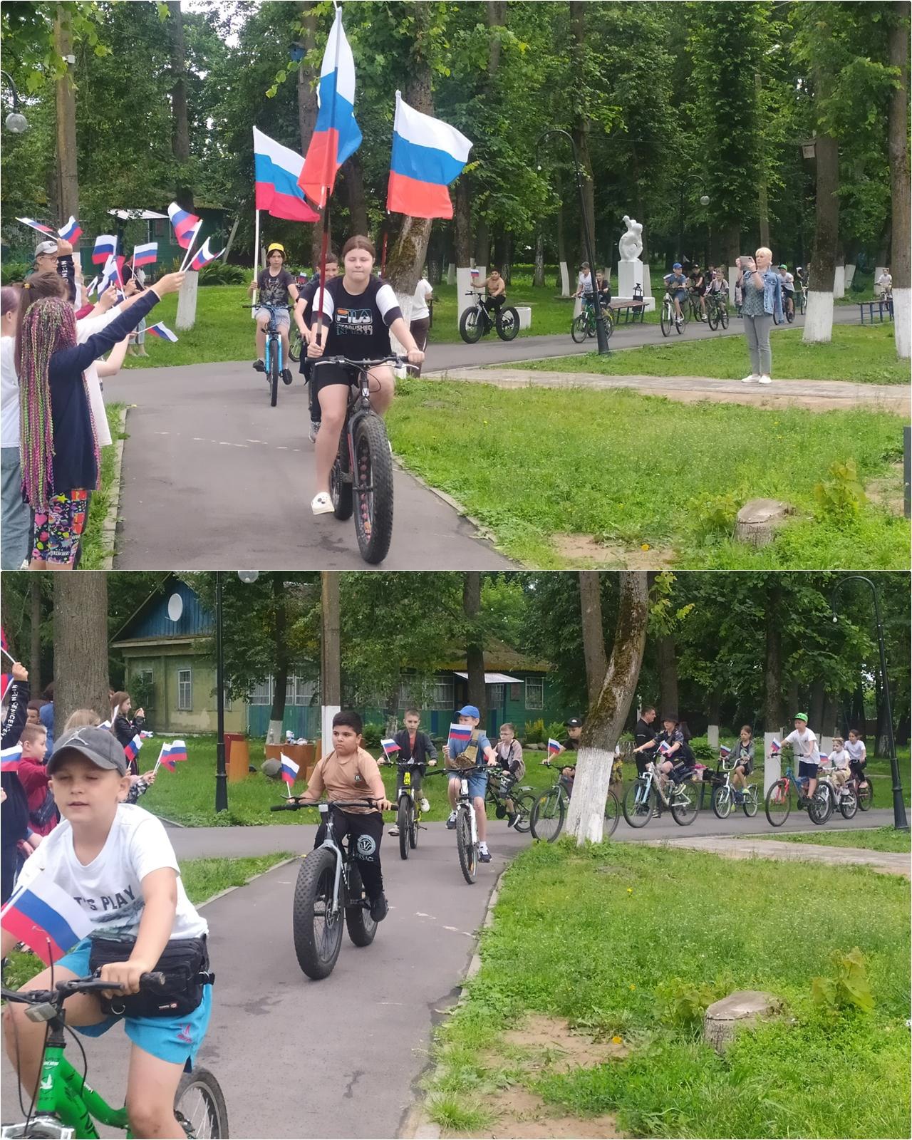 Юные мглинчане стали участниками велопробега