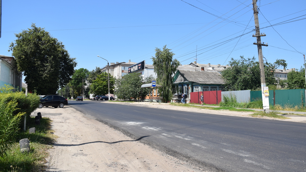 В брянском Климово по нацпроекту завершается ремонт по улице Октябрьской