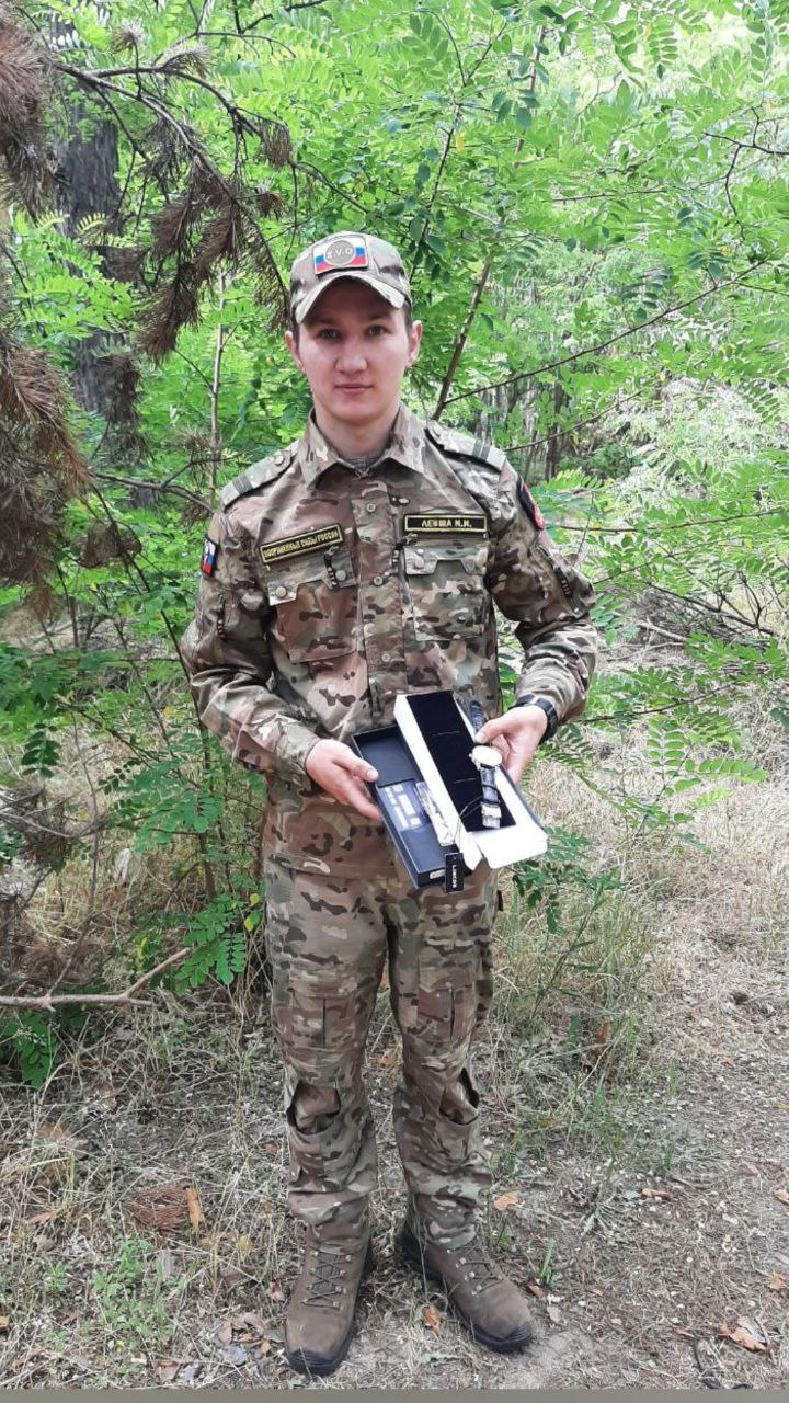 Мглинчанин Иван Левша достойно несет службу по контракту в зоне проведения спецоперации