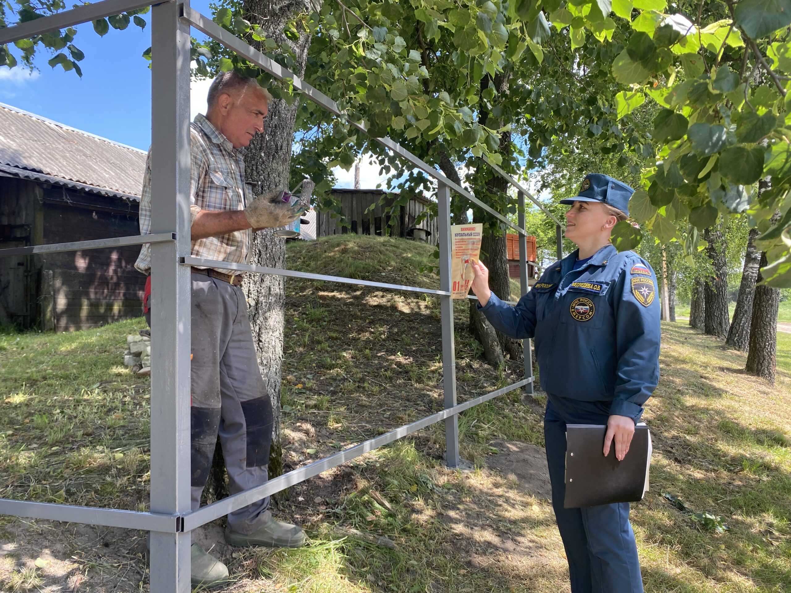 В Мглинском районе проходят профилактические рейды в частном жилом секторе