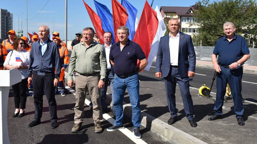 В Брянске открыта новая дорога по улице Ильи Иванова