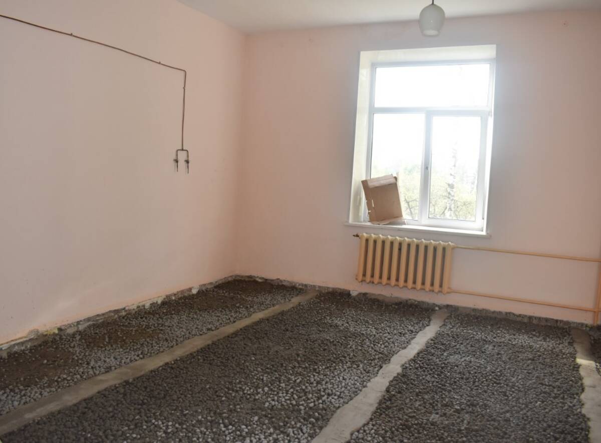 В Клетнянской районной больнице на Брянщине идет ремонт терапевтического отделения