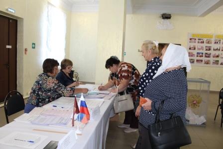 Мглинчане проявляют на выборах активную гражданскую позицию