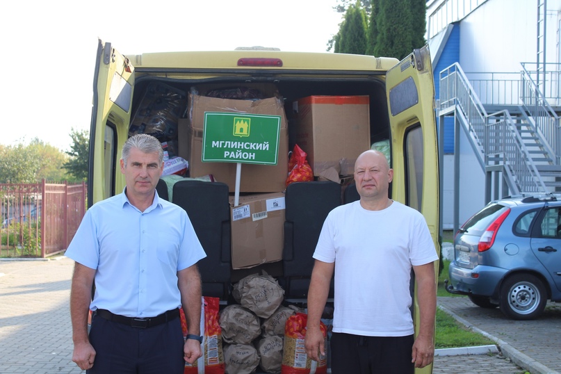 Мглинчане собрали очередную партию гуманитарного груза