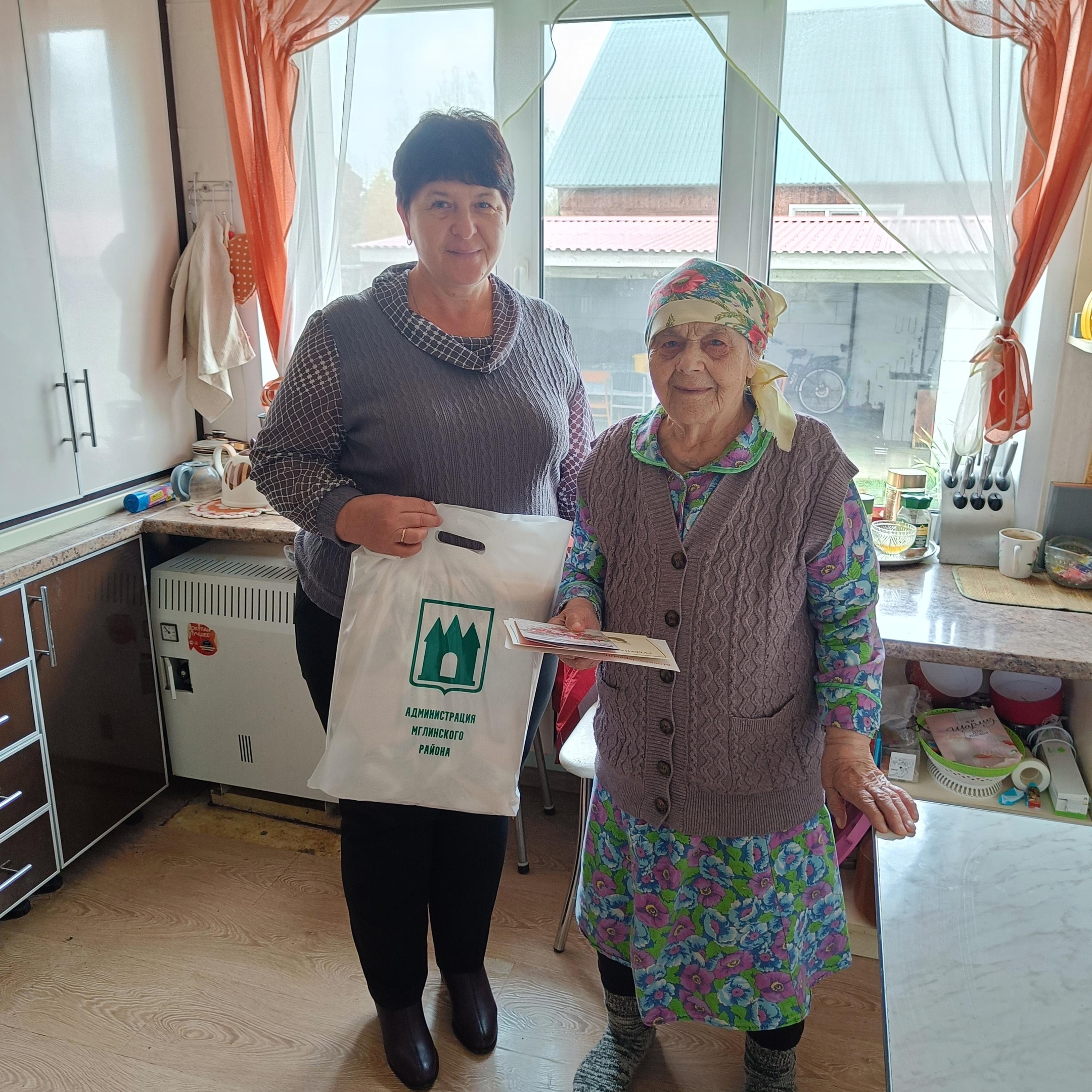 Жительница Мглинского района Матрена Фадеевна Кондрат отметила 95-летие