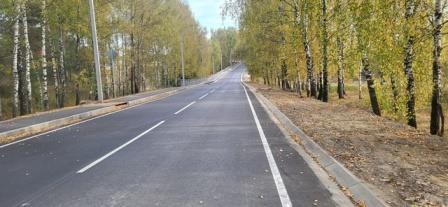 В Выгоничском районе Брянской области капитально отремонтирован участок автодороги «Брянск-Новозыбков»-Кокино-Скуратово