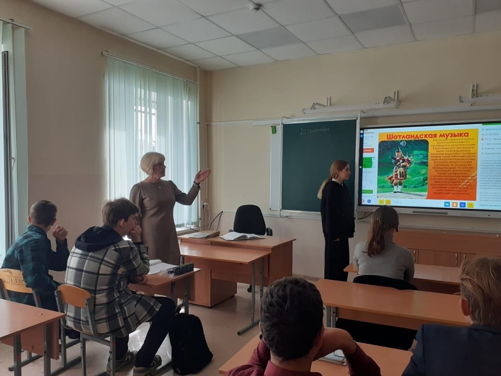 К Дню музыки в Мглинской школе № 1 прошло тематическое мероприятие