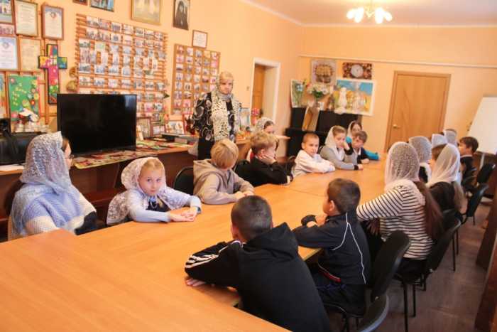 В воскресной школе г. Мглина прошел очередной урок