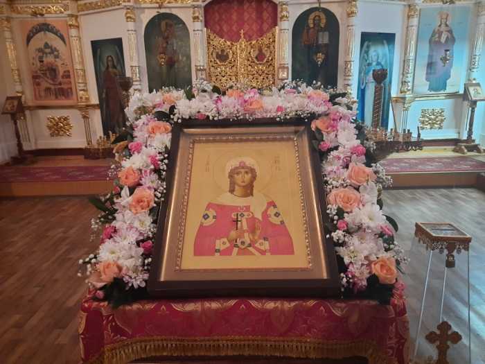 Престольное торжество храма во имя святой великомученицы Варвары г. Мглина