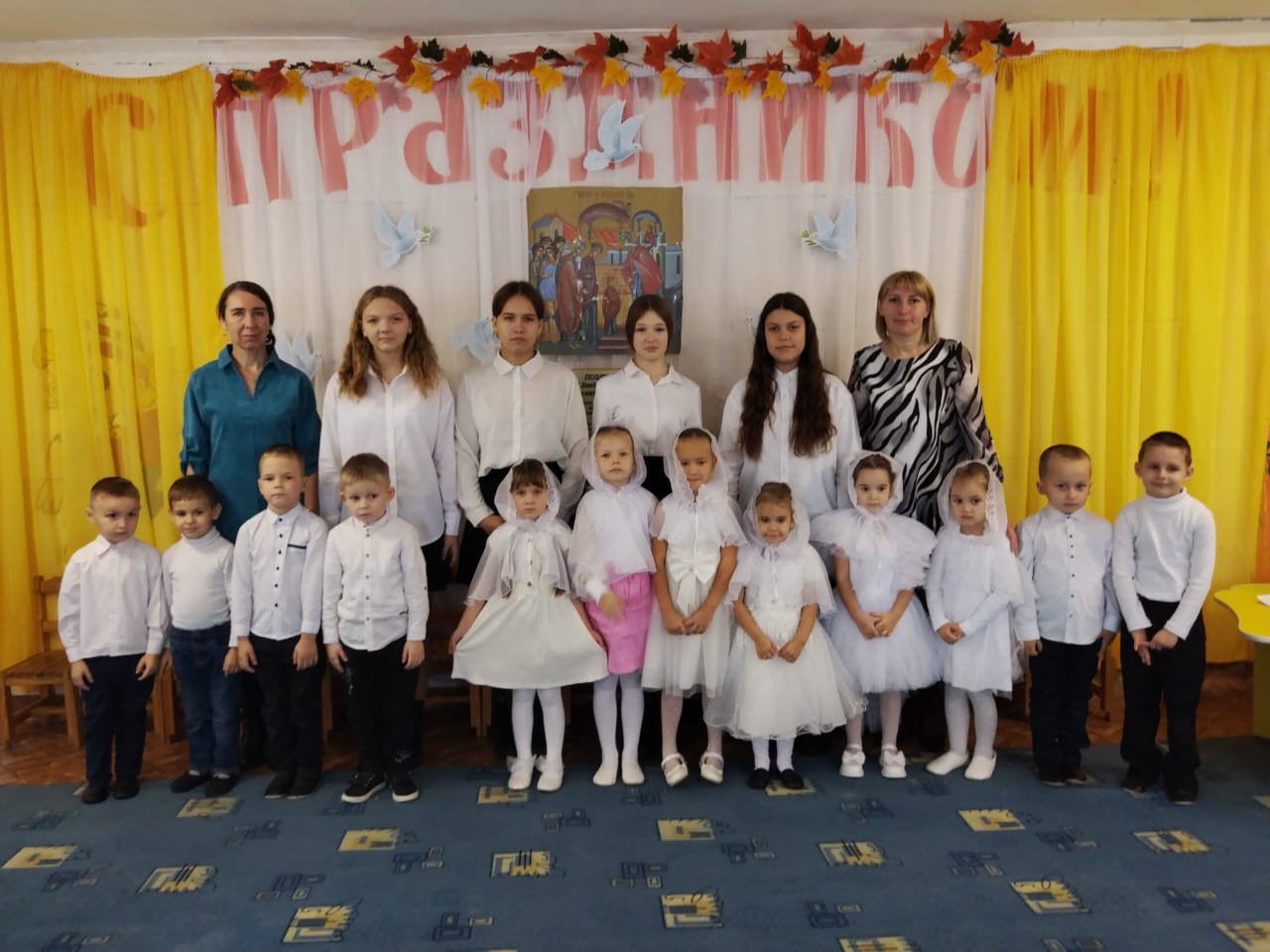 В Мглинском детском саду № 2 прошло занятие «Храм — Дом Божий»