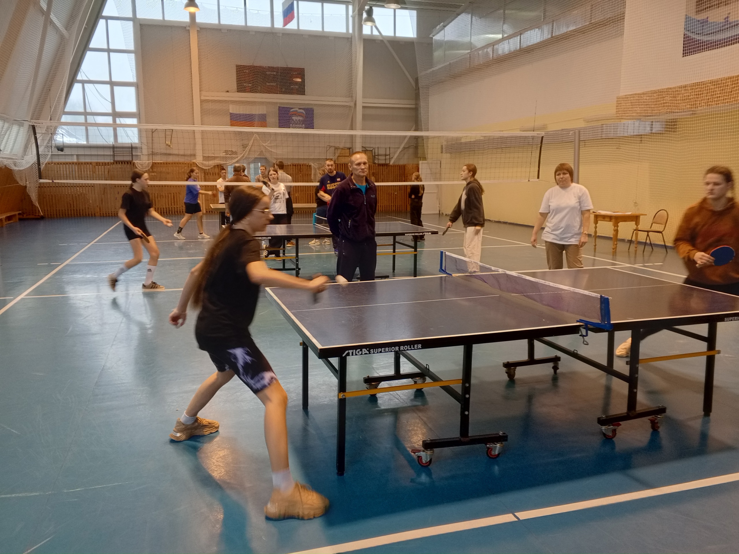 В Мглине прошел турнир по настольному теннису, посвящённый ветеранам спецоперации