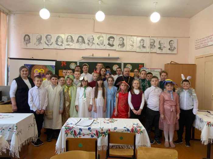 В Новоромановской школе Мглинского района прошли «Рождественские святки»