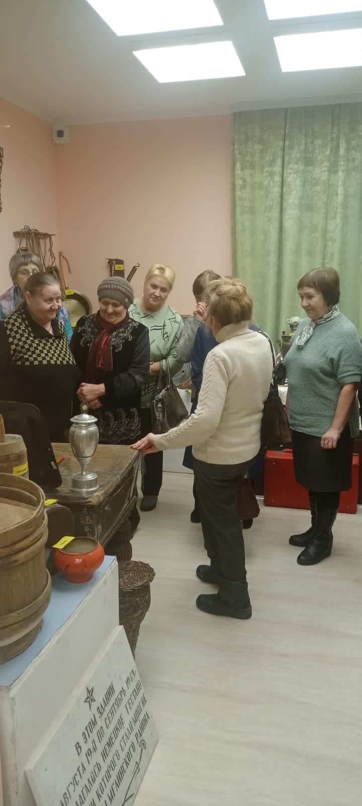 В музее г. Мглина состоялась встреча участников клуба людей старшего поколения