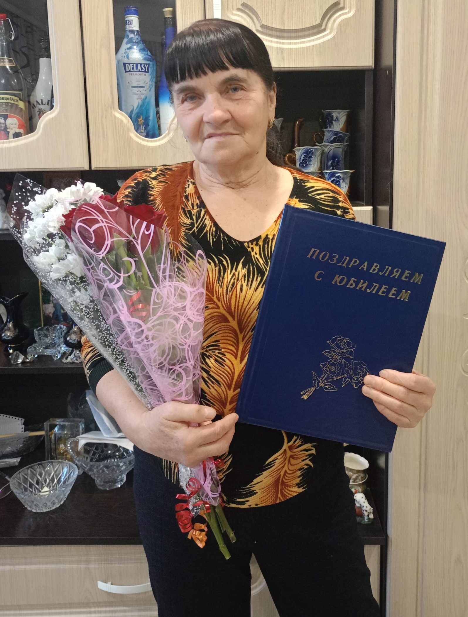 Ветерана «Мглинских вестей» В.И. Климовцову поздравили с юбилеем