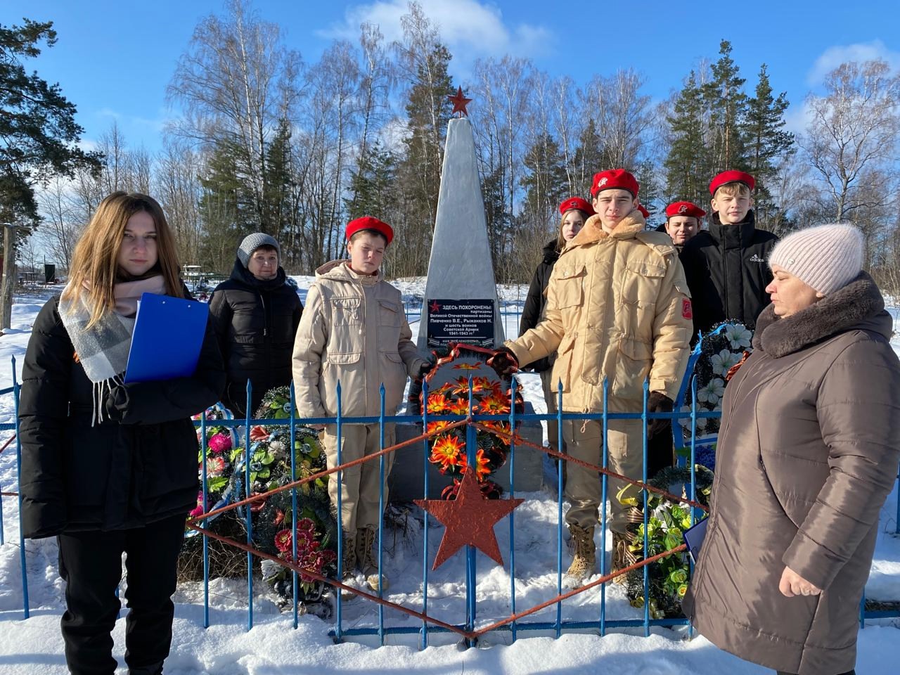В Мглинском районе состоялся автопробег «Сюда нас память привела»