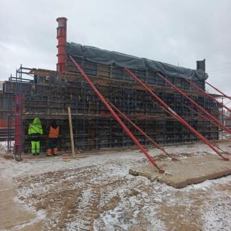 В брянской Унече по нацпроекту продолжается капремонт путепровода