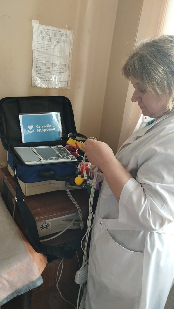 В Мглинской ЦРБ — новый электрокардиограф