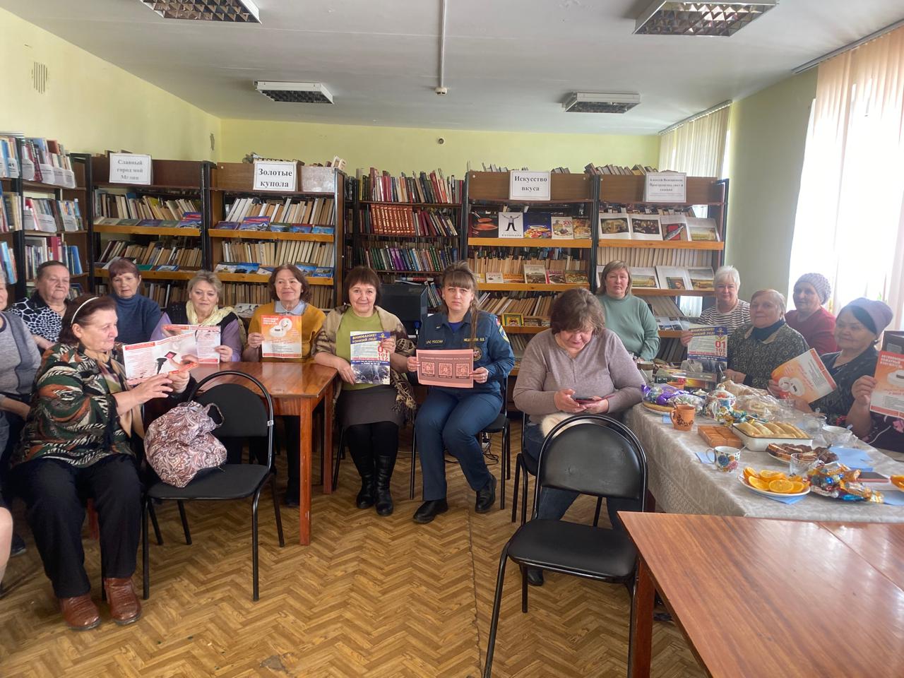 Прошло очередное заседание мглинского любительского клуба «Надежда»