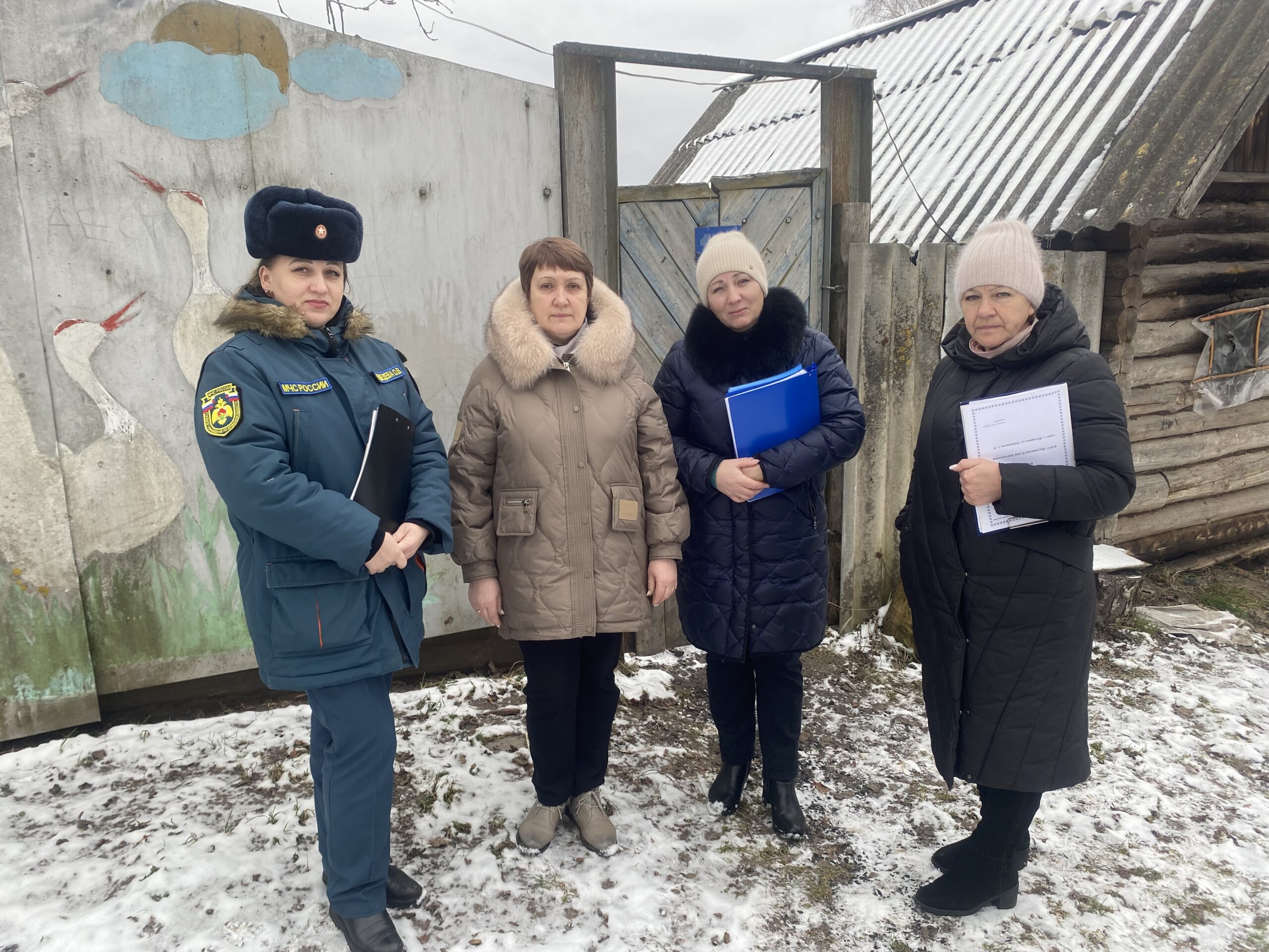 В Мглинском районе проходит месячник пожарной безопасности