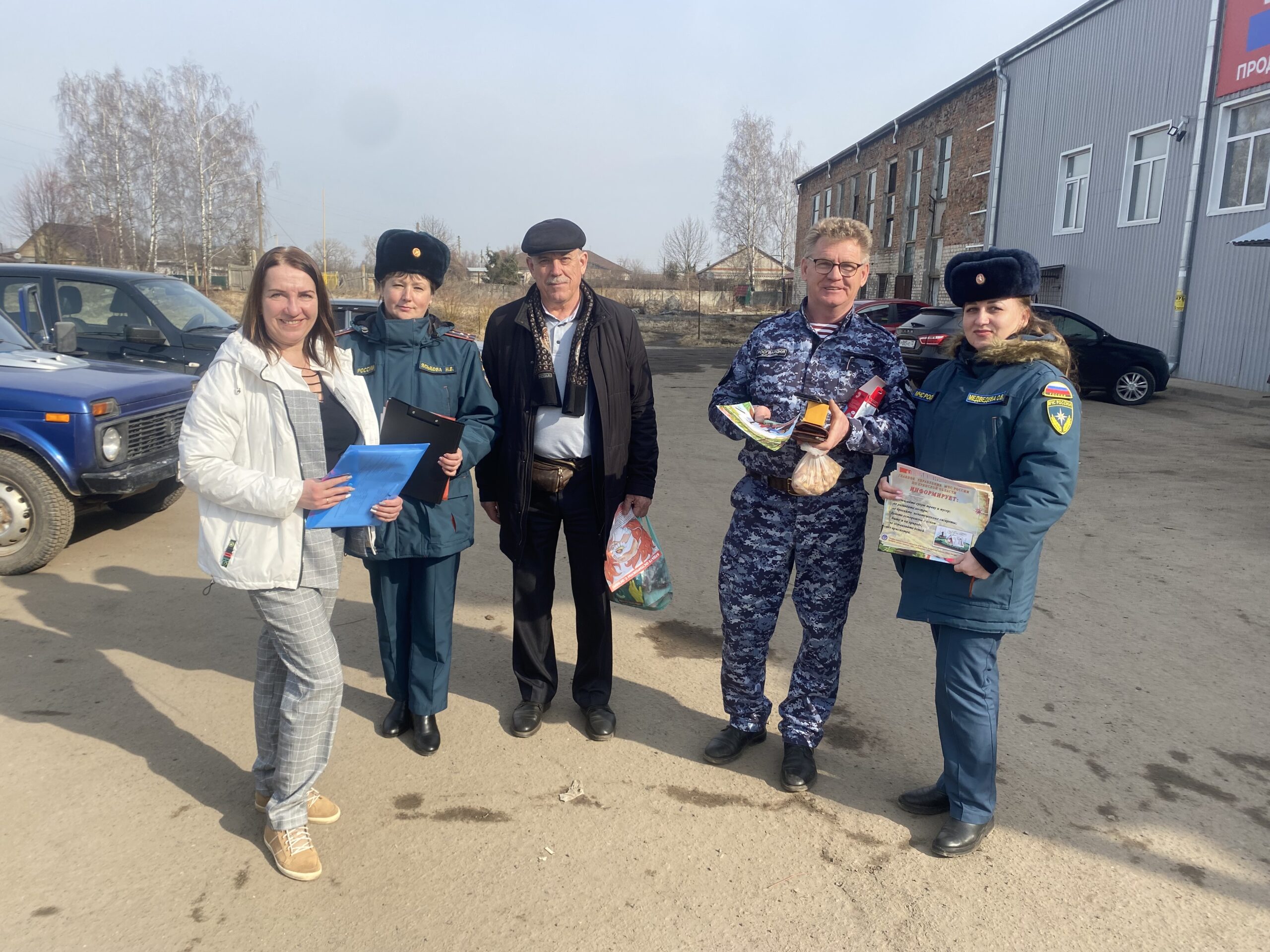 В Мглинском районе проходит месячник пожарной безопасности