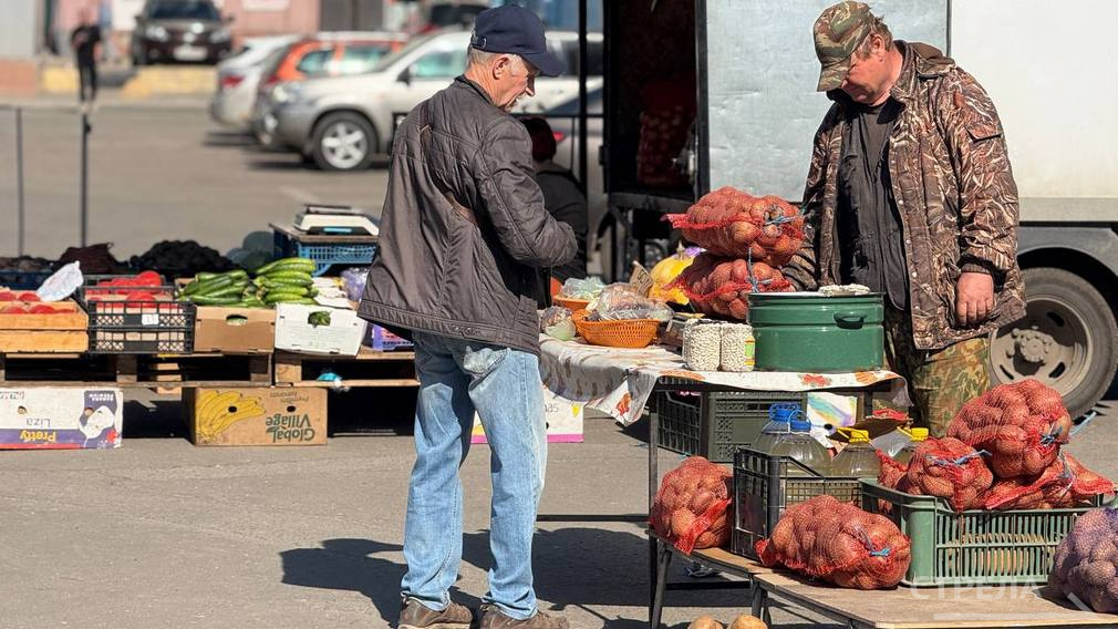 В Брянске 19 апреля работает ярмарка выходного дня