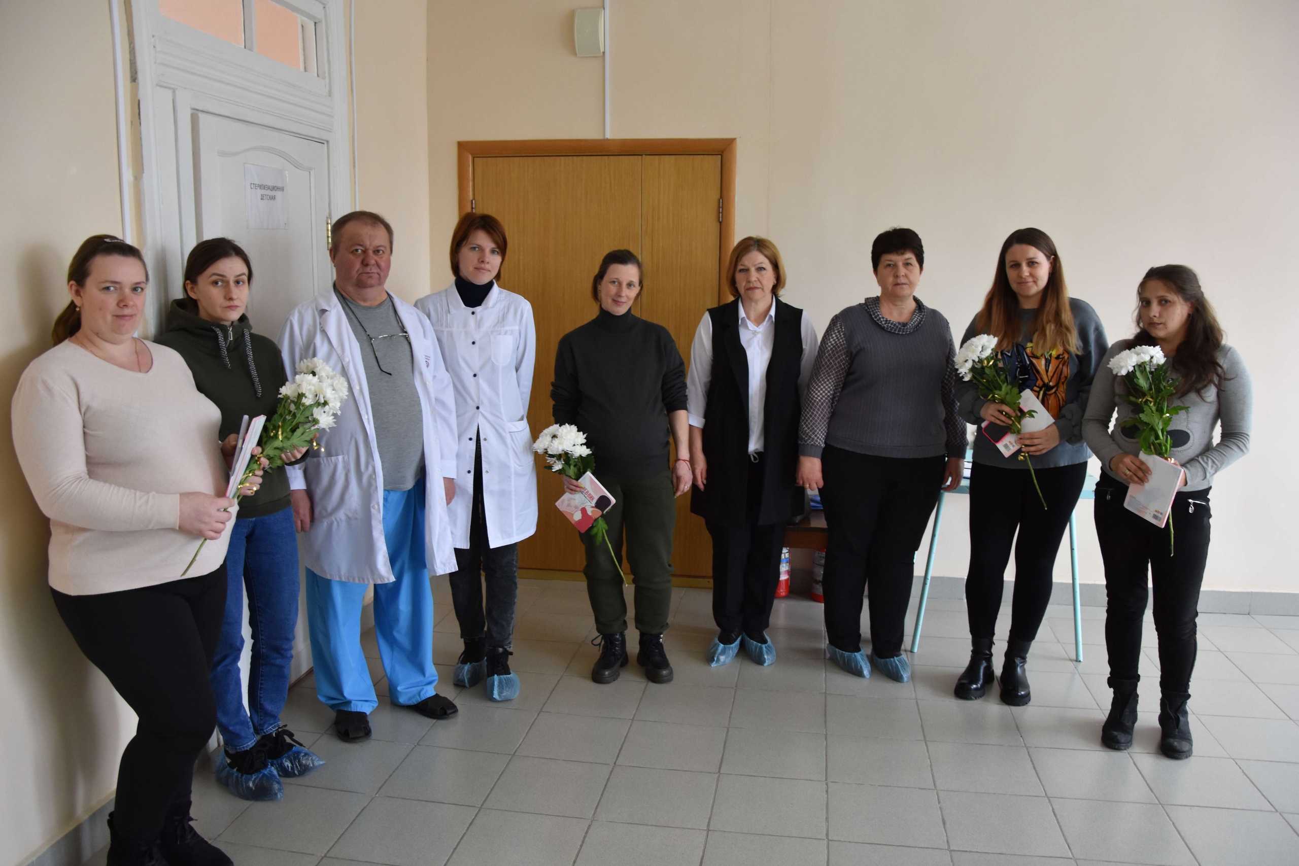 В Мглинской райбольнице встретились с будущими мамами