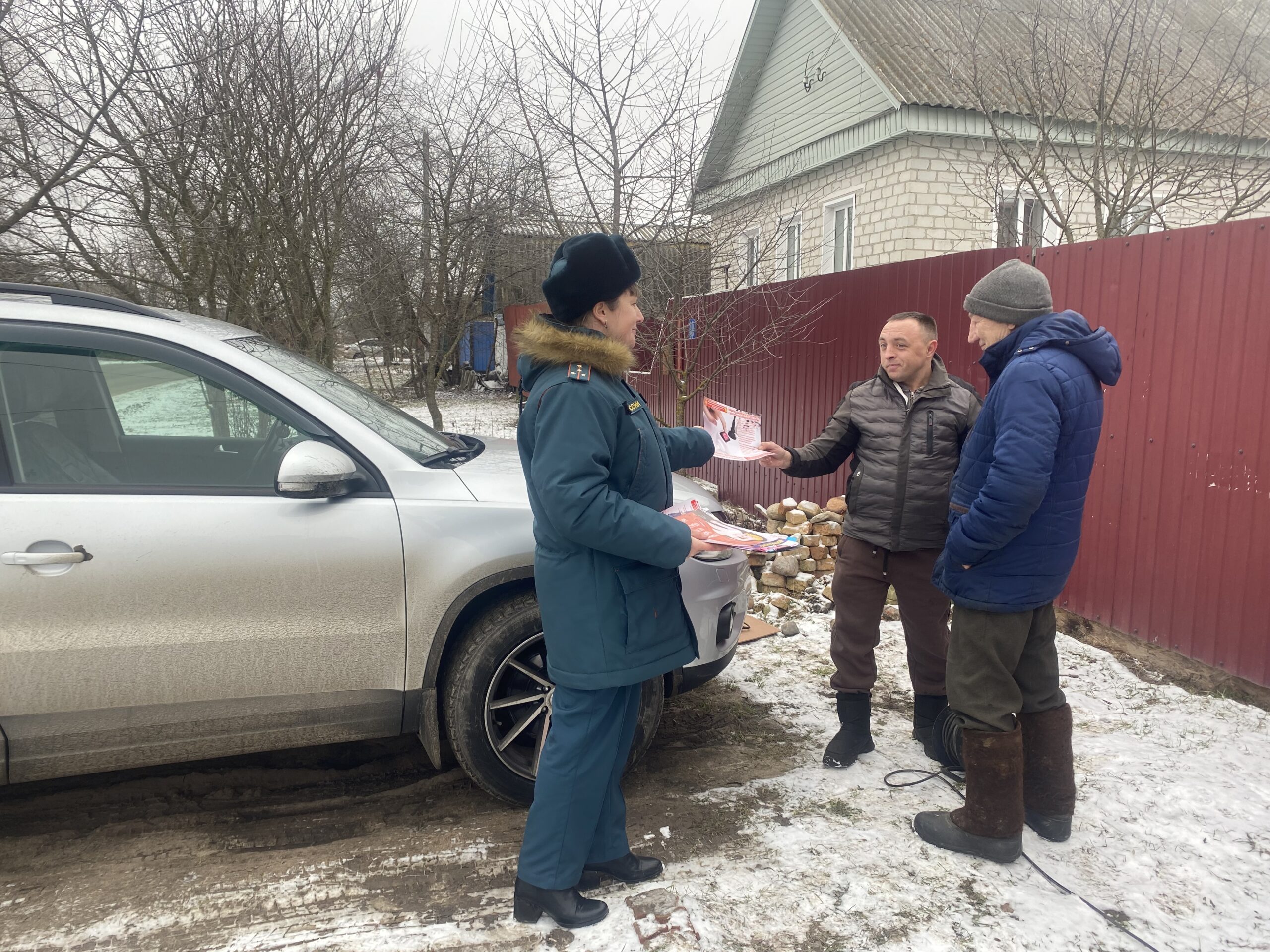 В Мглинском районе большое внимание уделяют профилактике пожаров