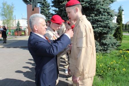 В Мглинском районе стартовала акция «Георгиевская ленточка»