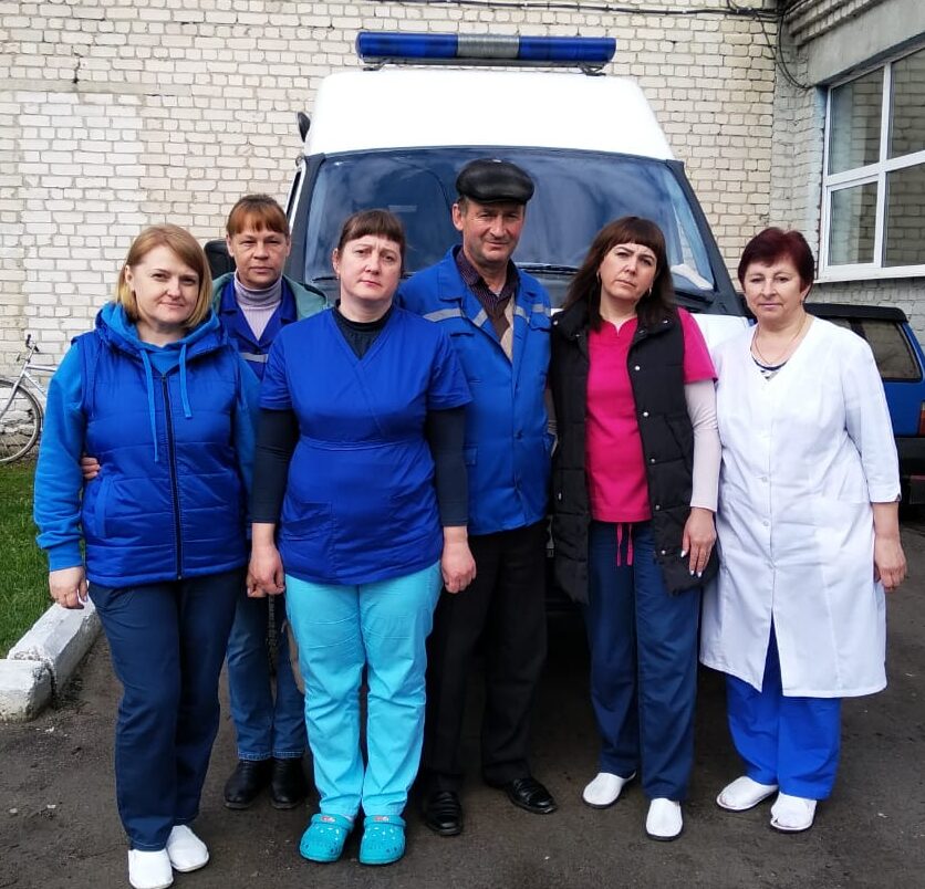 Коллектив отделения скорой медицинской помощи Мглинской ЦРБ встречает профессиональный праздник