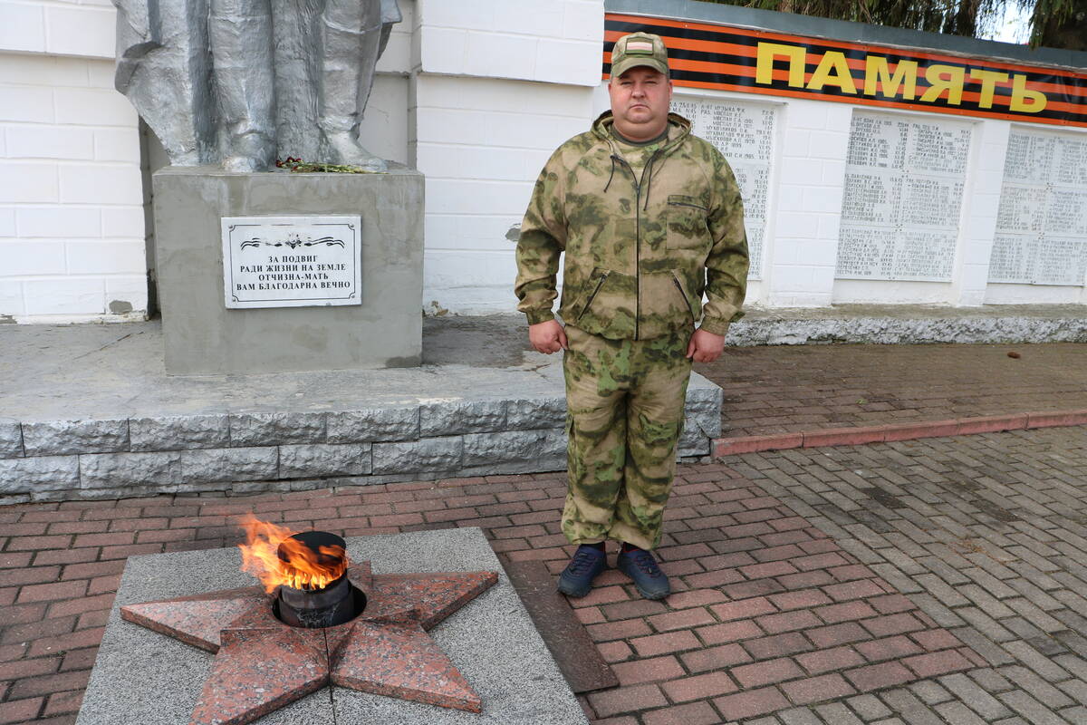 Стародубчанин Виталий Гришеньков с первых дней принимает участие в СВО