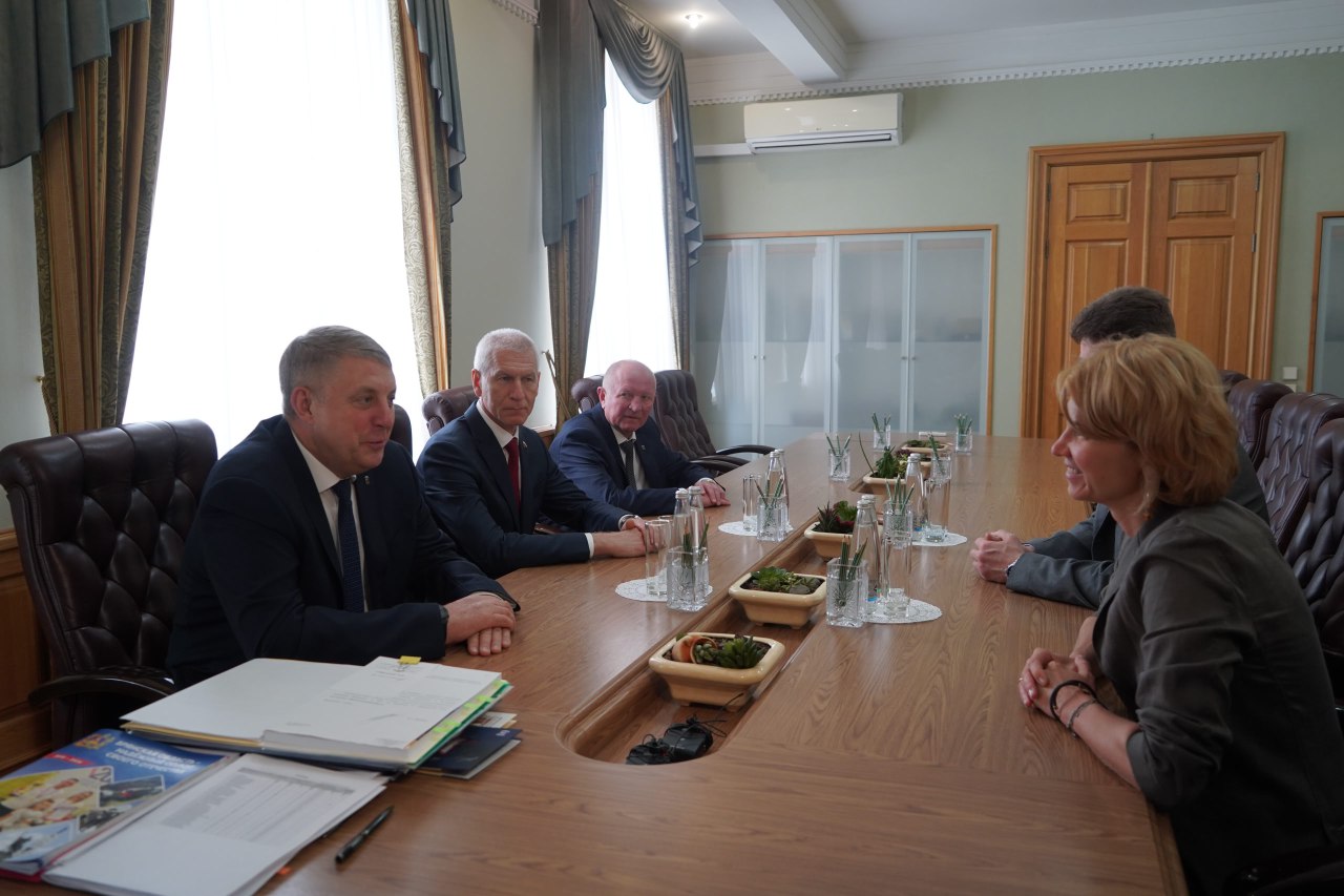 На Брянщину прибыла министр сельского хозяйства страны Оксана Лут