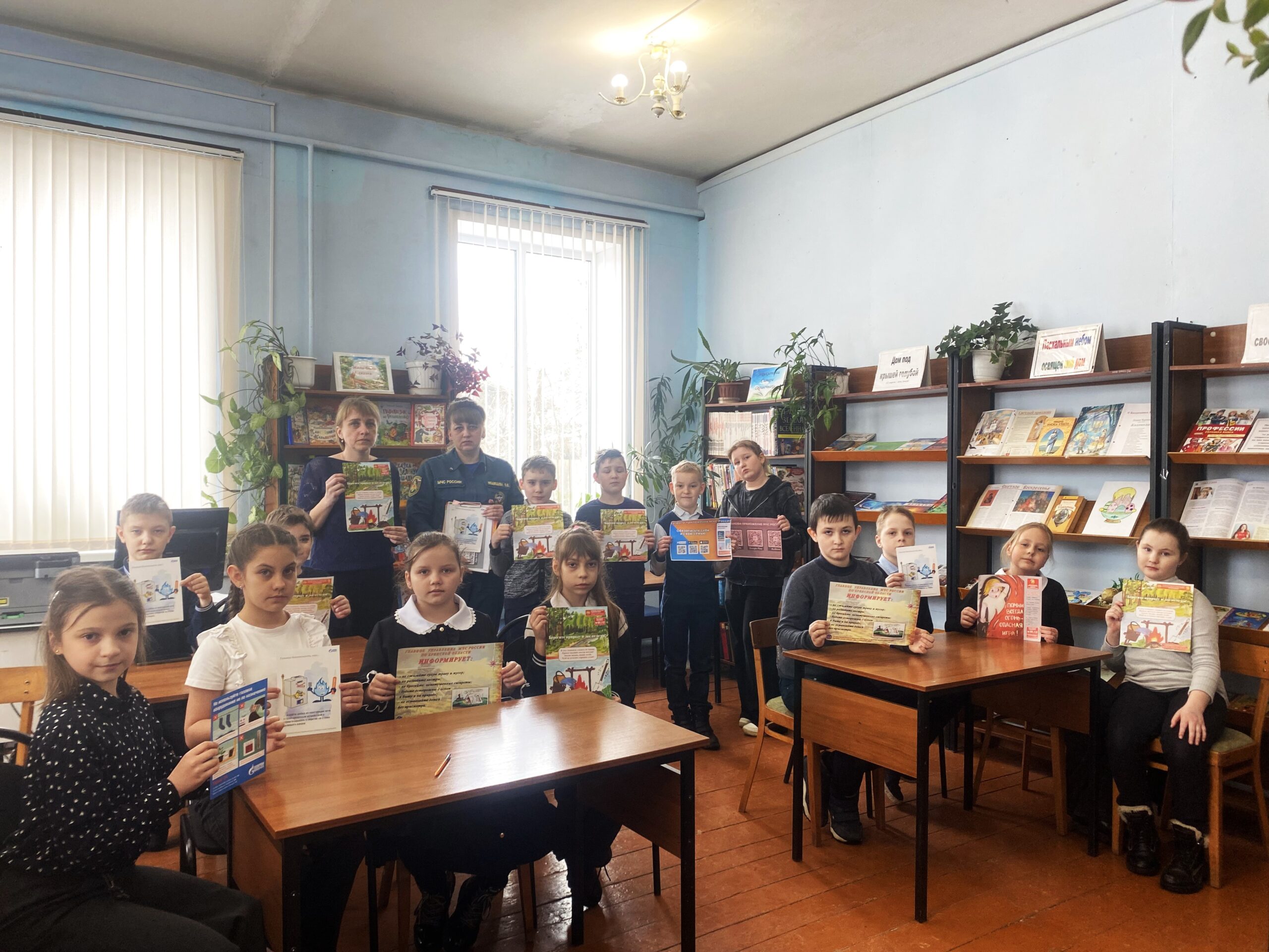 О правилах пожарной безопасности напомнили мглинским школьникам