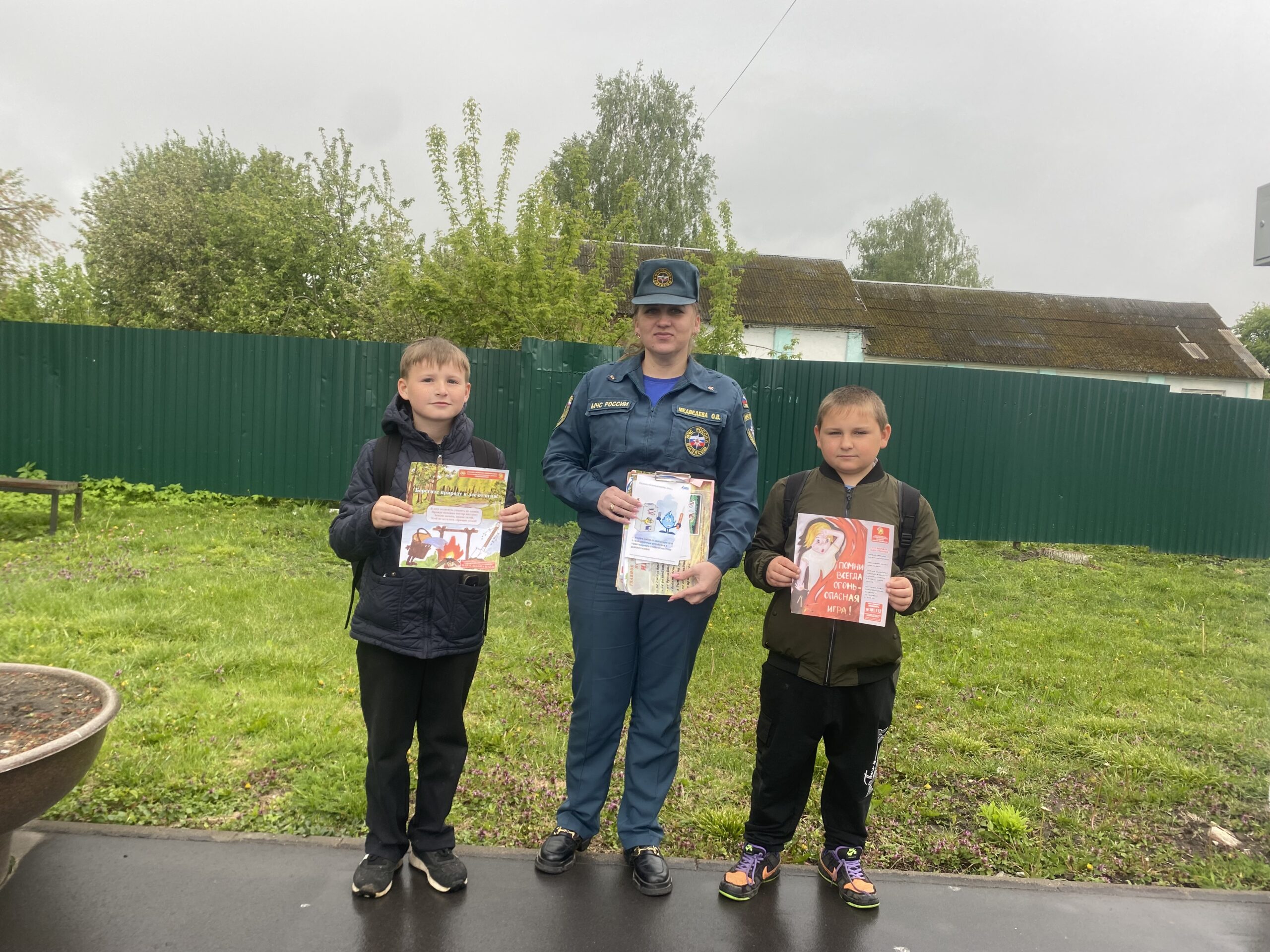 Противопожарные рейды на регулярной основе проводятся в Мглинском районе