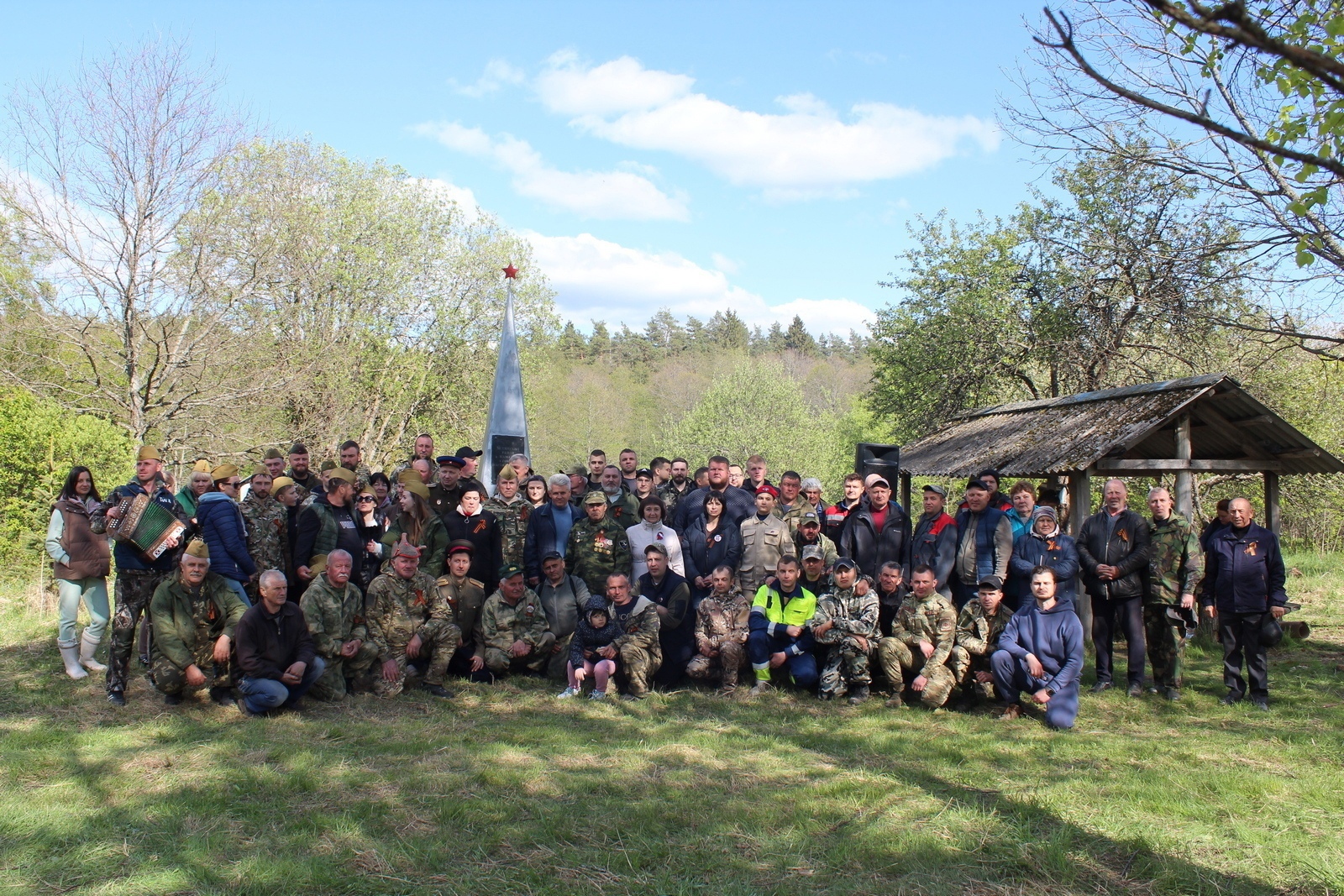 В мглинской Мамаевке почтили память погибших в годы Великой Отечественной войны
