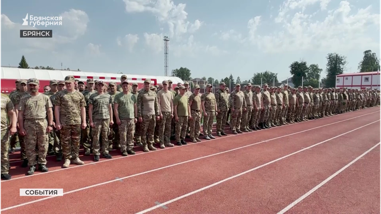 Добровольцы бригады «БАРС-Брянск» сдали нормы ГТО