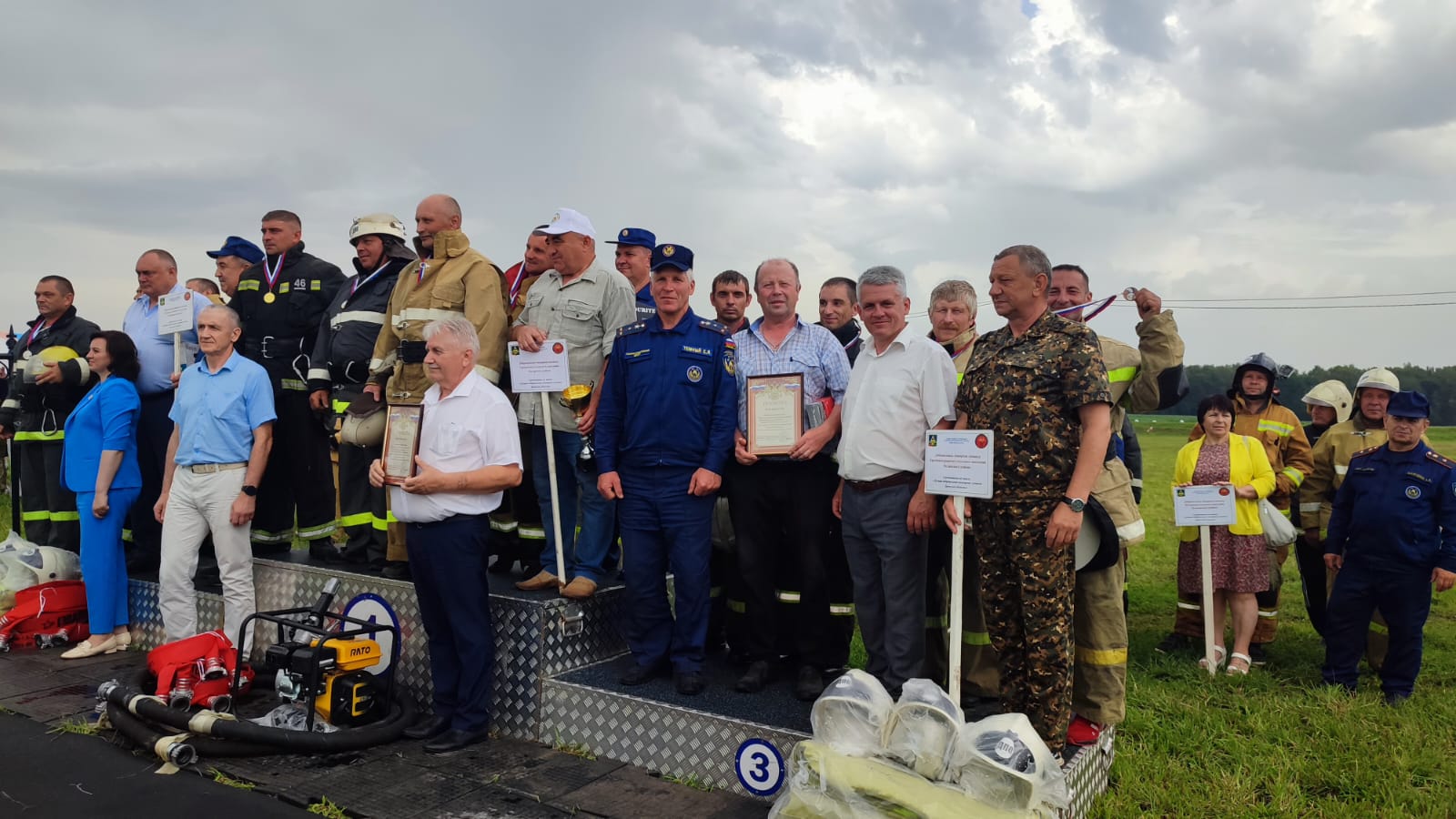 Мглинская добровольная пожарная  команда в числе лучших