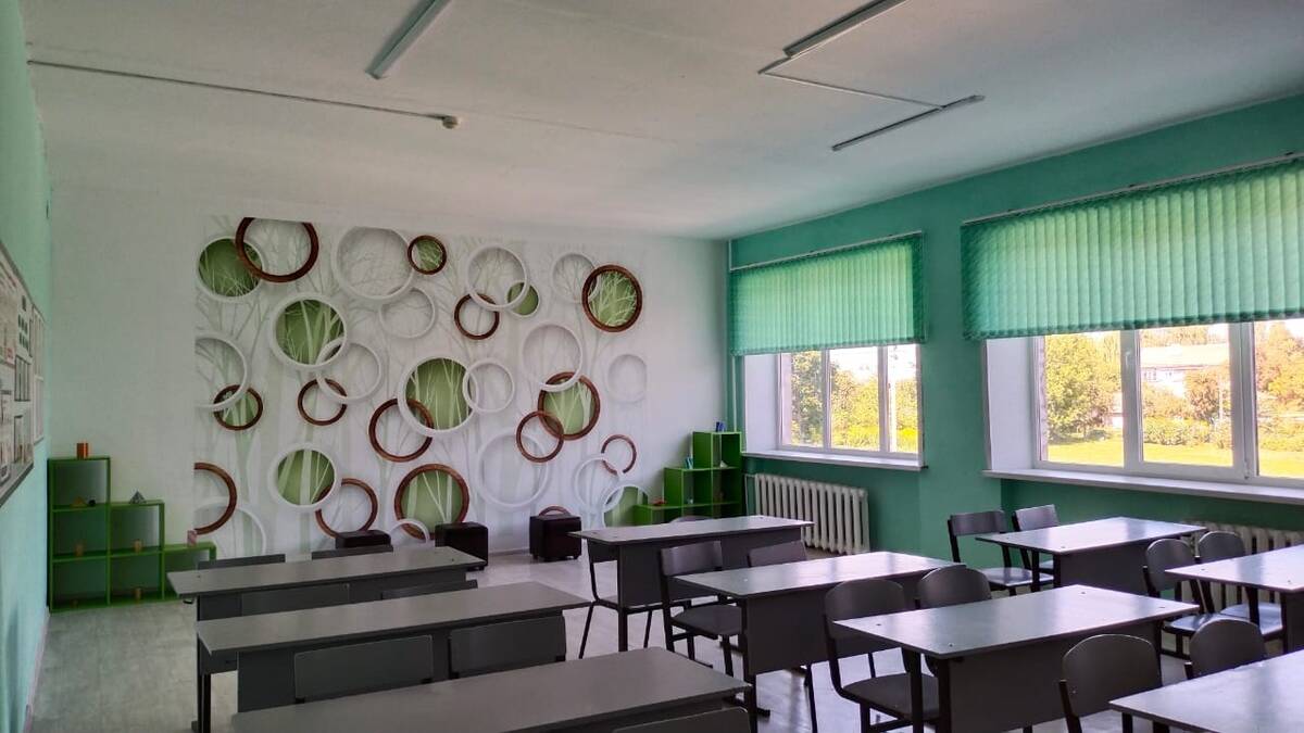 В Комаричском районе на Брянщине обновляют школу