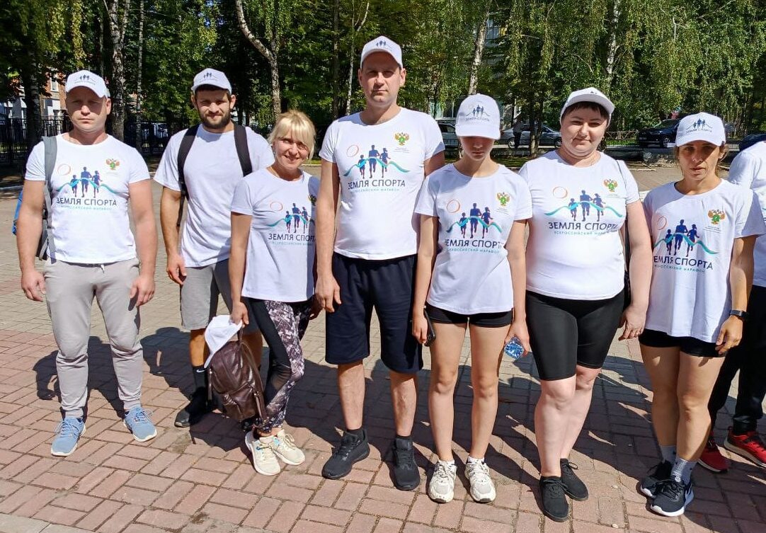 Команда Мглинского района приняла участие в региональном этапе Всероссийского марафона «Земля спорта»