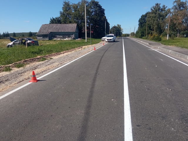 В Мглинском районе произошло смертельное дорожно-транспортное происшествие