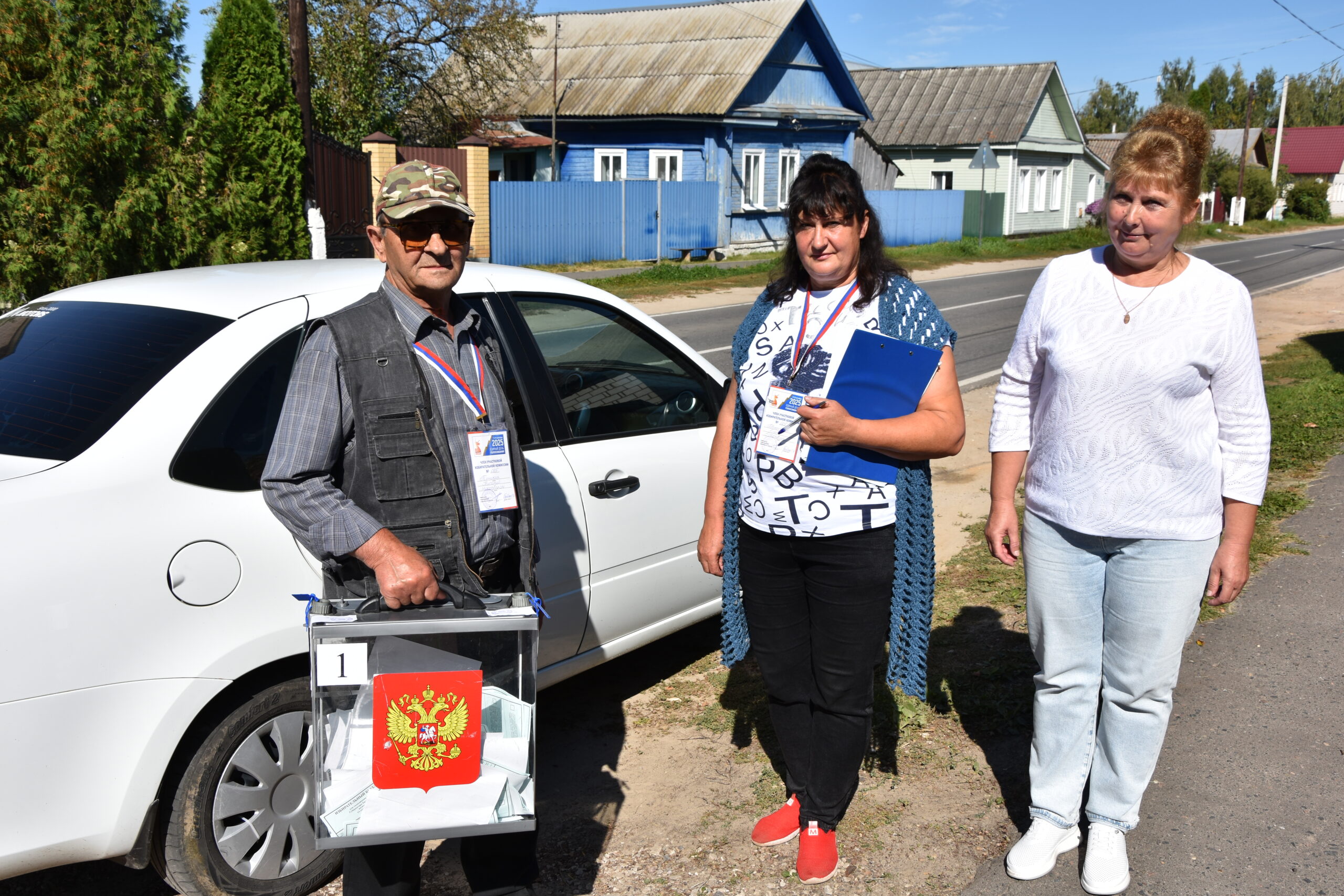 Мглинчане используют возможность проголосовать на дому