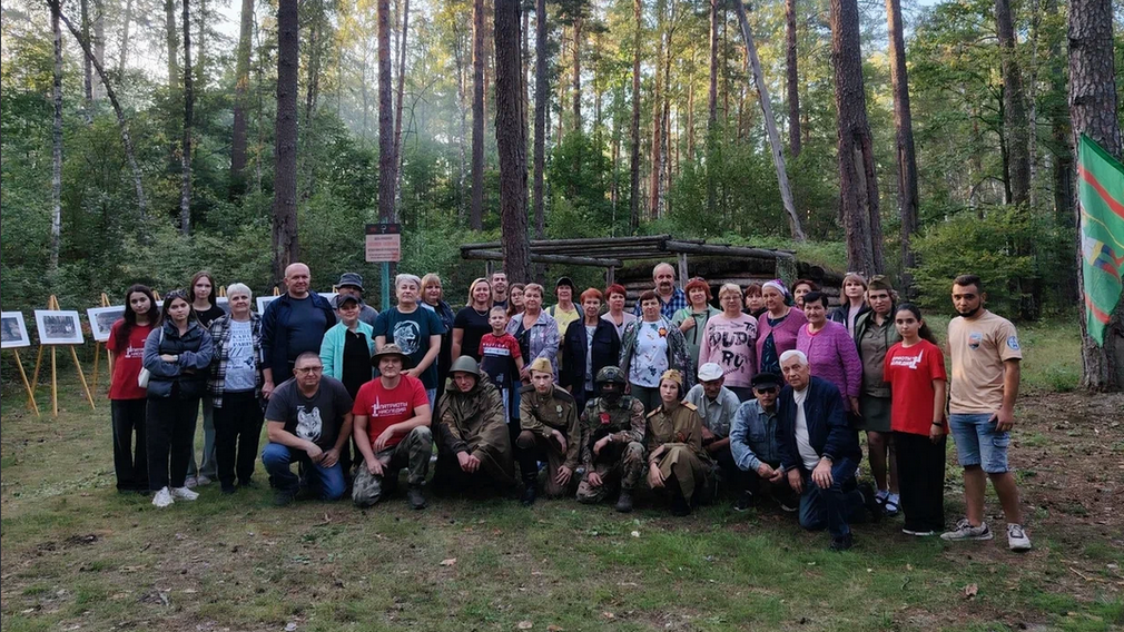 В Суземском районе Брянского регионапрошли акции «Партизанская каша» и «Свеча памяти»