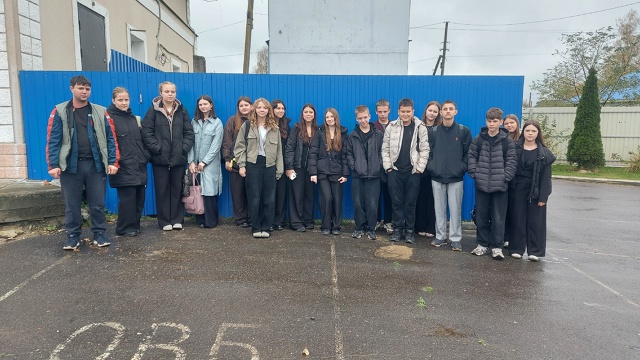 Школьники побывали на экскурсии в Мглинском РЭС