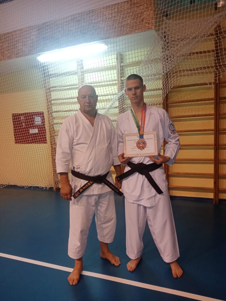 Мглинчанин Михаил Жевна занял третье место на чемпионате мира по всестилевому каратэ