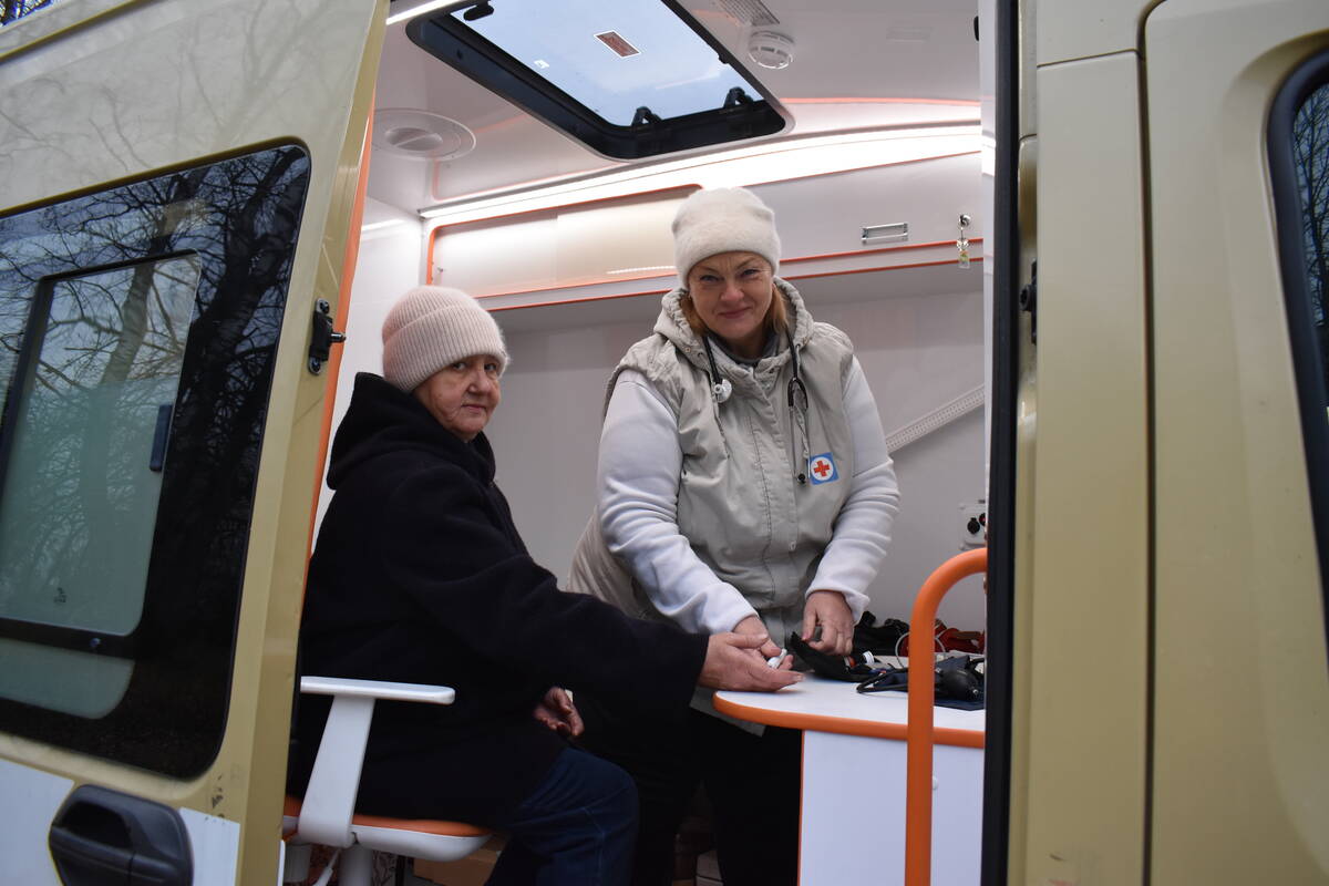 В Клетнянском раойне Брянской области работает передвижной ФАП