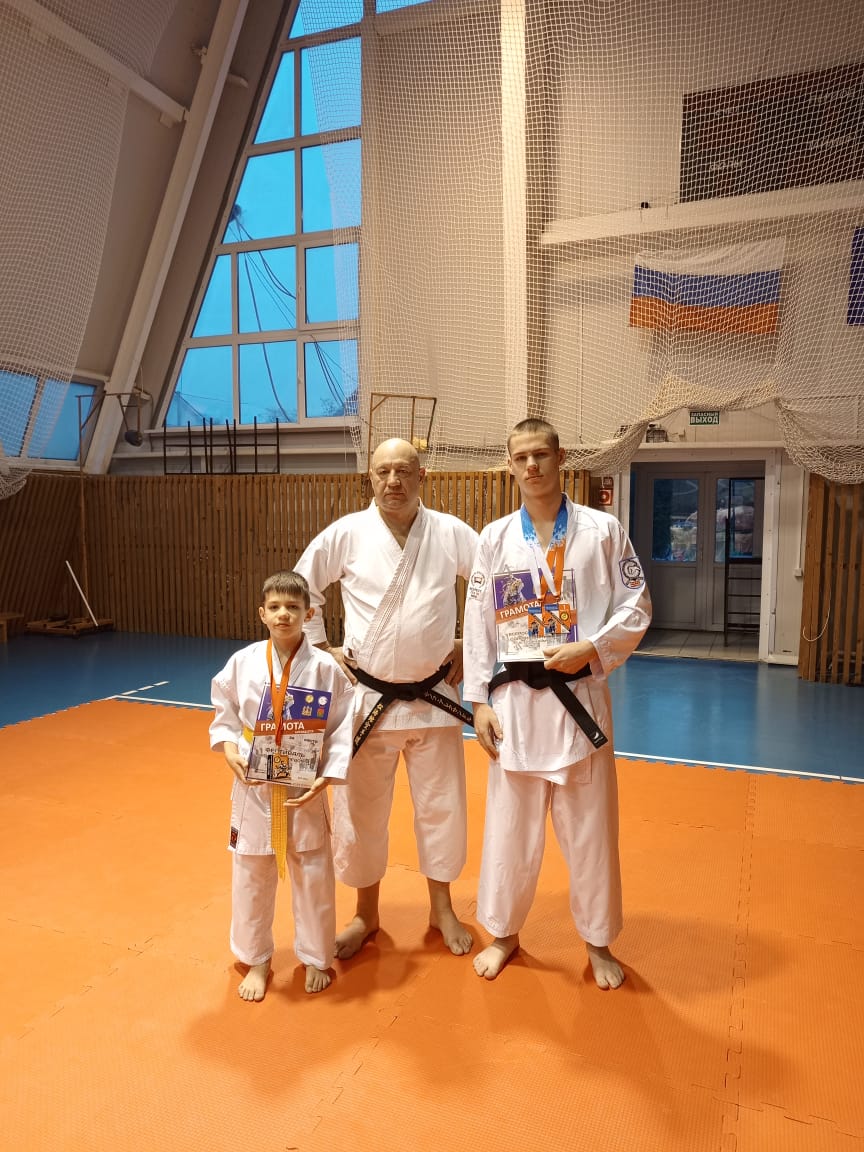 Мглинчанин Михаил Жевна стал чемпионом в санбон кумитэ на Всероссийских соревнованиях