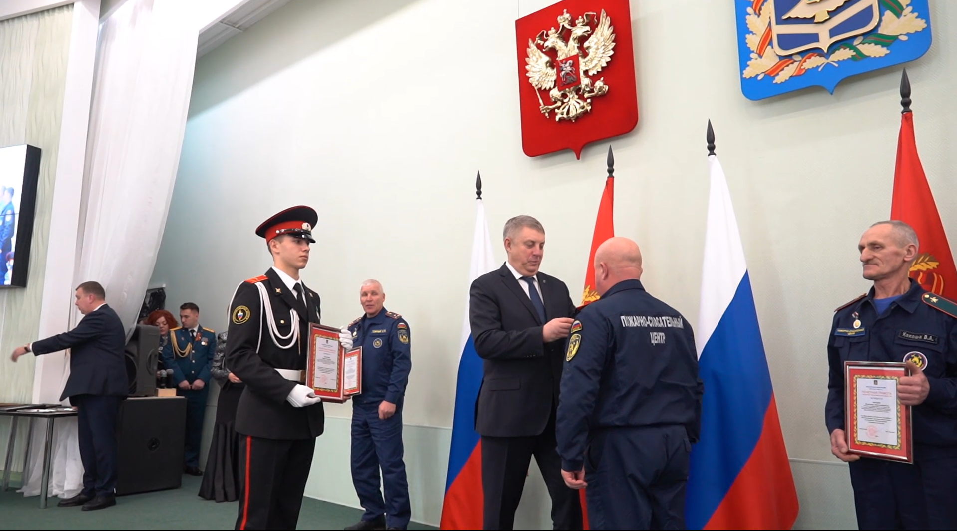 Александр Богомаз: брянские спасатели — пример мужества и высочайшего профессионализма