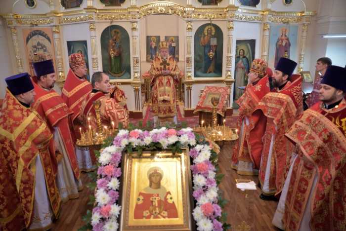 Престольное торжество храма во имя святой великомученицы Варвары г. Мглина