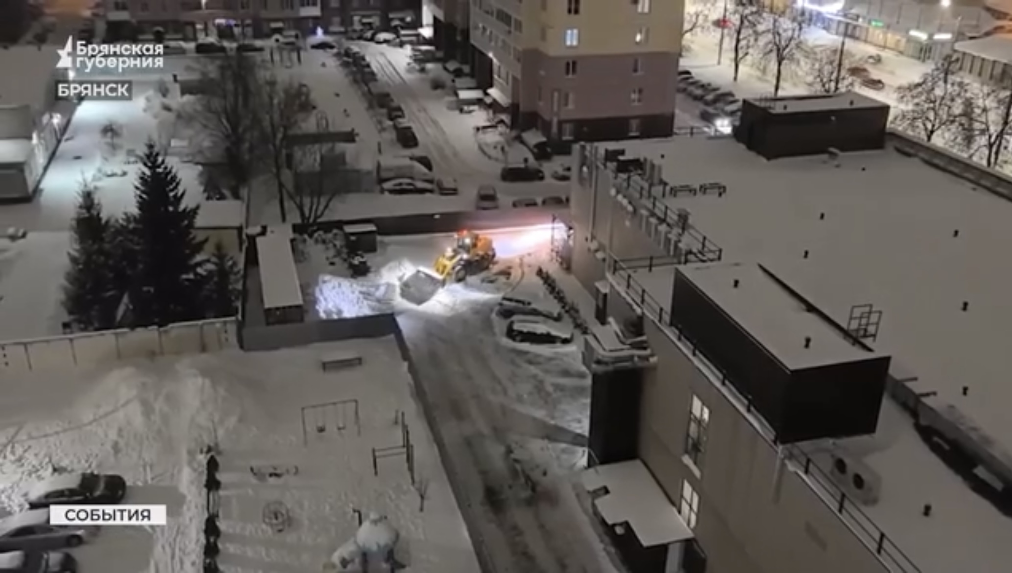 На Брянщине на расчистке дорог задействованы 670 единиц техники