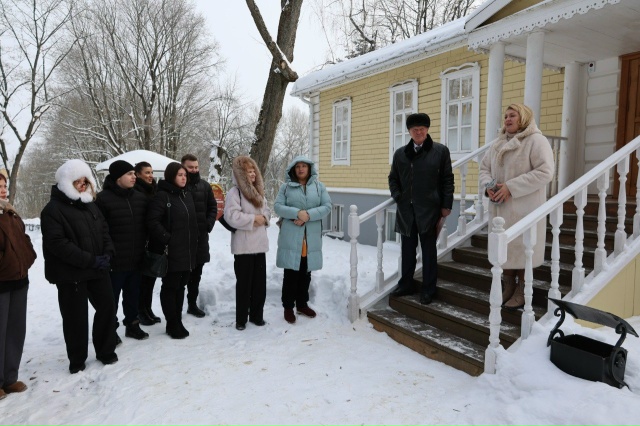В музее-заповеднике «Овстуг» состоялось торжественное открытие Года единства народов России