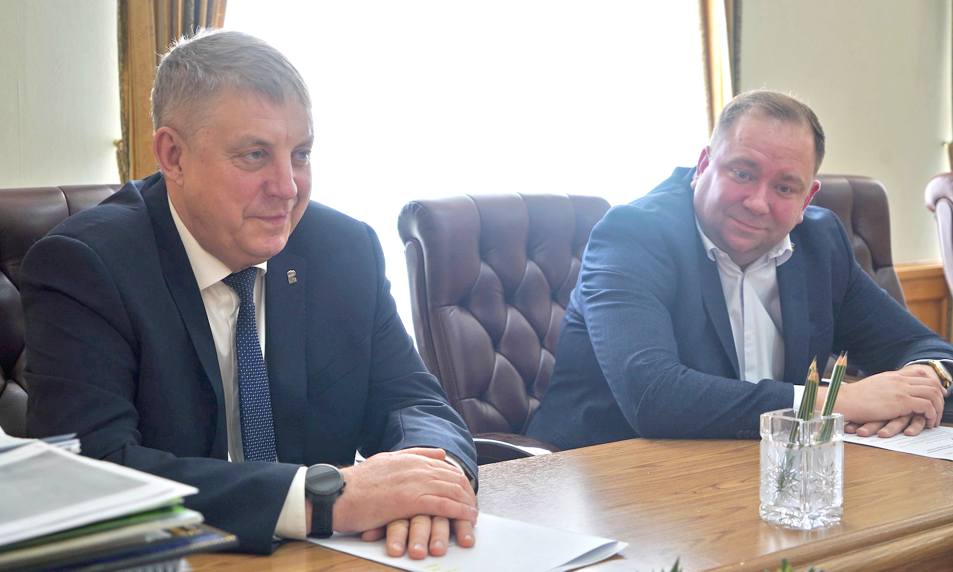 Александр Богомаз обсудил с руководством «Россетей» вопросы энергобезопасности региона